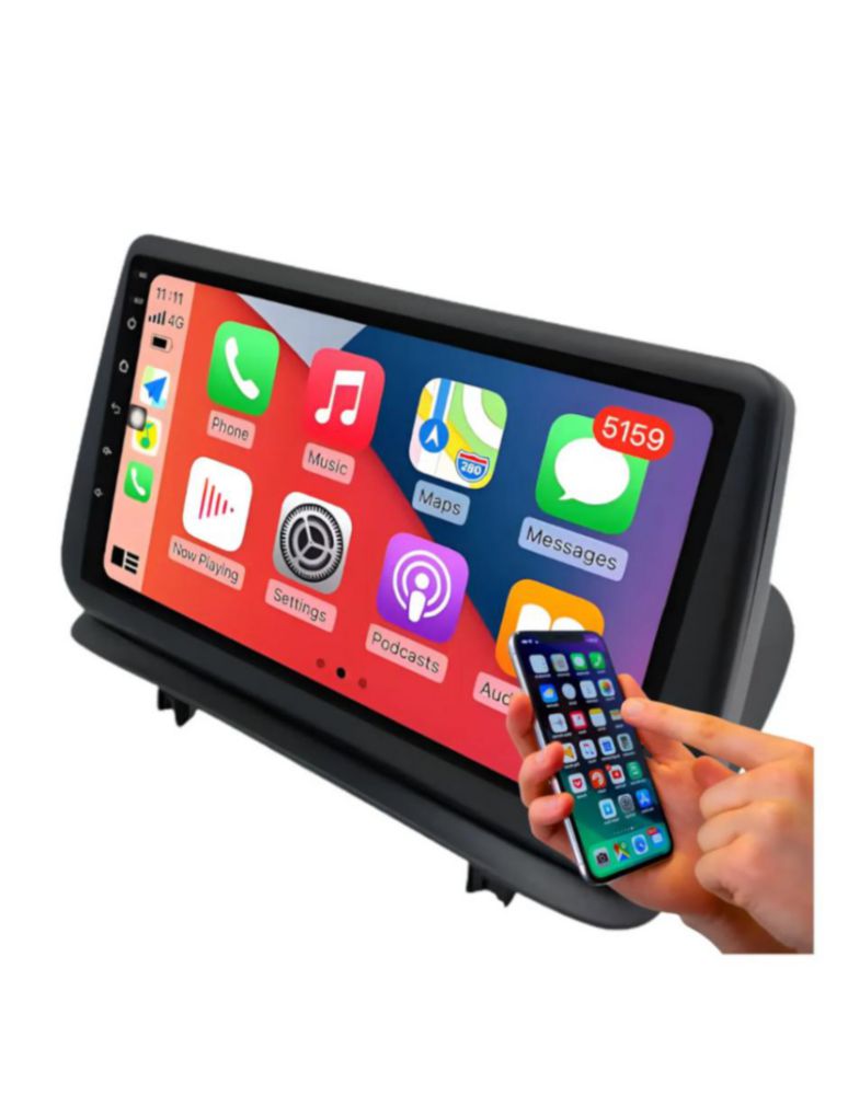 Pantalla Para Moto Knup Carplay/android Auto 5 Pulgadas