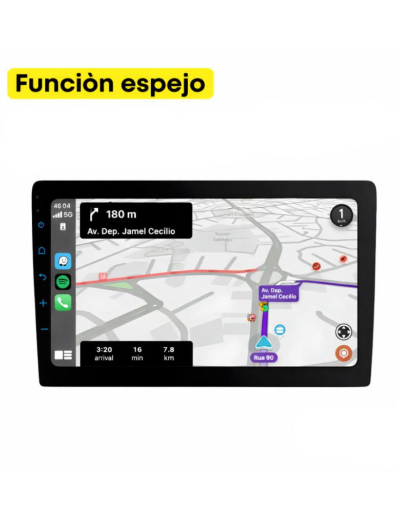 Pantalla Para Moto Knup Carplay/android Auto 5 Pulgadas