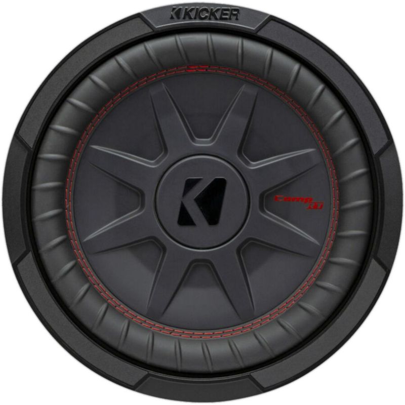 Subwoofer Kicker CWRT104 10 PLG 800W Dual 4 Ohm CompRT Slim