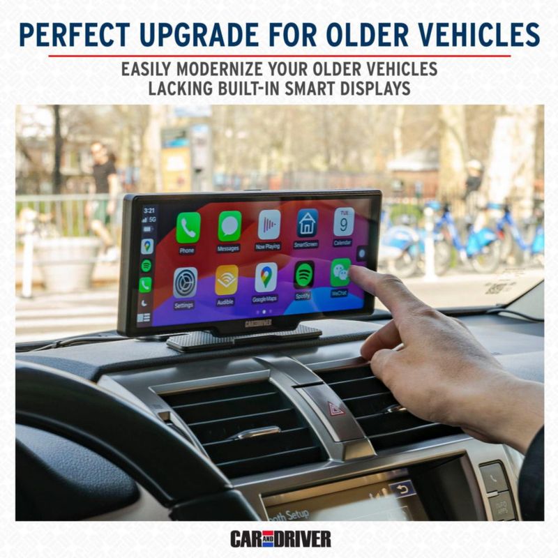 Estéreo para auto Car and Driver IntelliDash Pro X10 inalámbrico de 10"