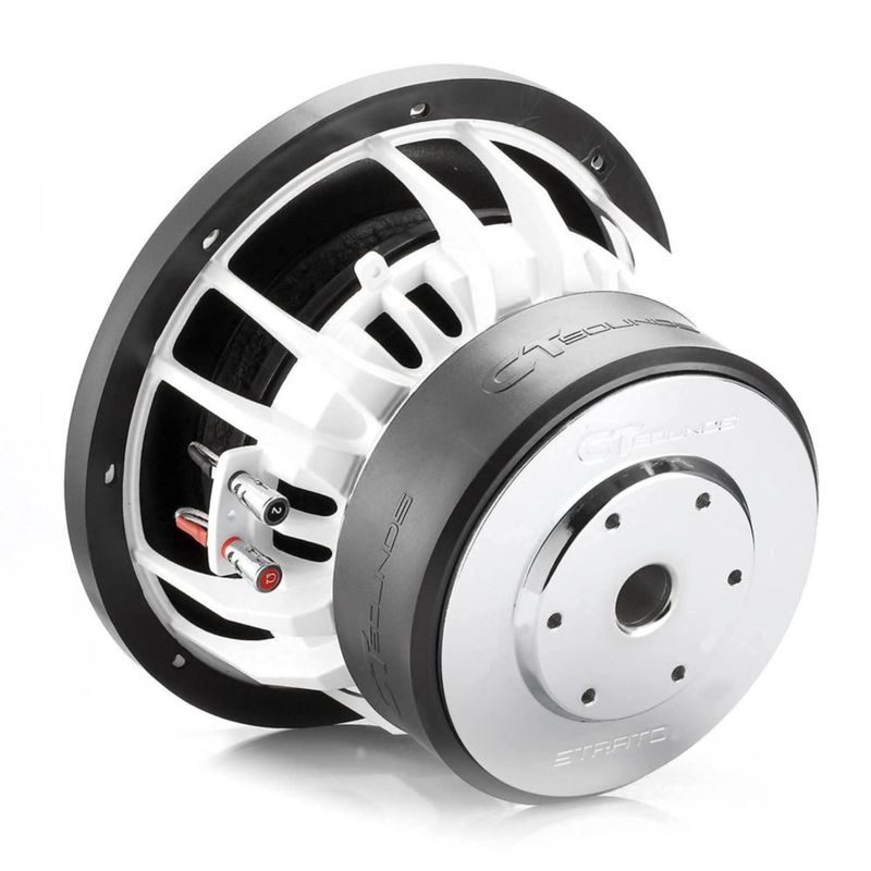 Subwoofer para auto CT Sounds STRATO-10-D2 de 10" 2500 W doble 2 ohmios