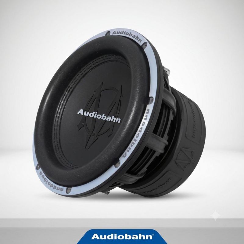 Combo Car Audio Subwoofer + Amplificador Audiobahn MURDERED OUT | Subwoofer ASW1000M 10" 3500W + Amplificador Monoblock ULTRA1D.BK 5000W Clase D