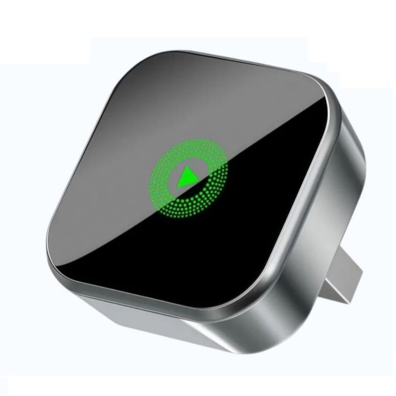 Adaptador Mini Inalámbrico Carplay Y Android Auto 2 en 1 2026 Negro