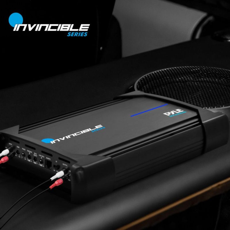 Amplificador de coche Pyle 2000W Clase D con control LPF de 14"
