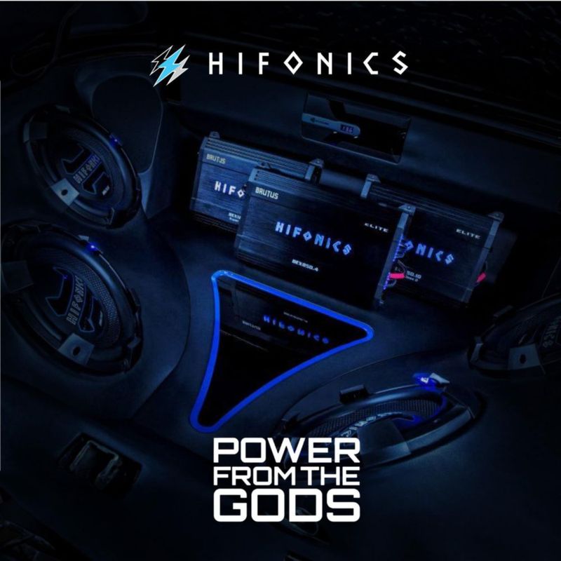 Amplificador de coche Hifonics BG-4000.1D Brutus Gamma Monoblock 4000W Clase Super D