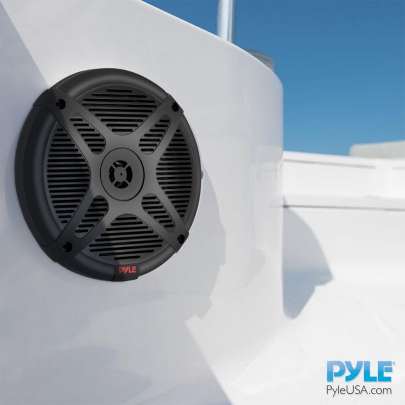 Parlantes Pyle de 17 cm inalámbricos RF y resistentes al agua