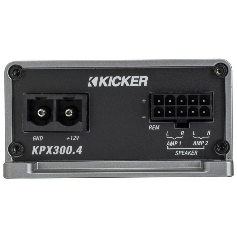 Amplificador de audio KICKER KPX300.4 300W para motocicleta