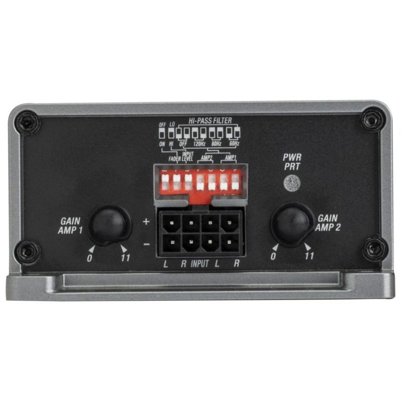 Amplificador de audio KICKER KPX300.4 300W para motocicleta
