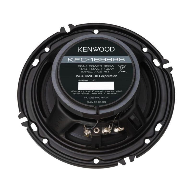 Altavoces para coche Kenwood KFC-1698RS 65 pulgadas 2 vías 320 W de potencia máxima