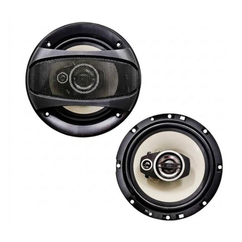 Bocinas Coaxiales 6.5" 3 Vías 45w Negro