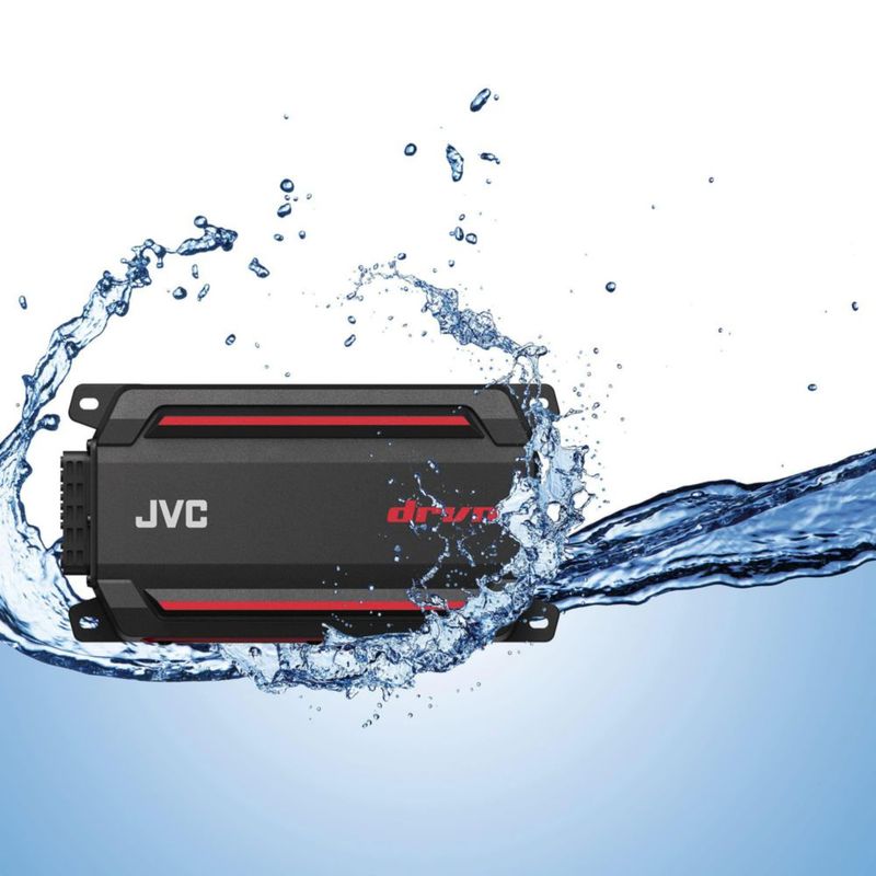Amplificador JVC KS-DR2004D 4 canales 600 W impermeable
