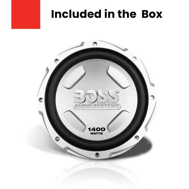 Subwoofer para coche BOSS Audio 30 cm 1400 W (2 unidades)