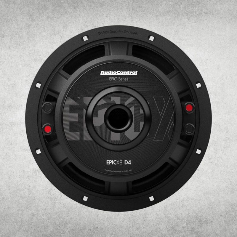 Subwoofer AudioControl 20 cm 600 W Dual 2 Ω