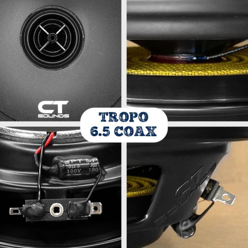 Parlantes CT Sounds 165 cm 160 W Par de bajo perfil