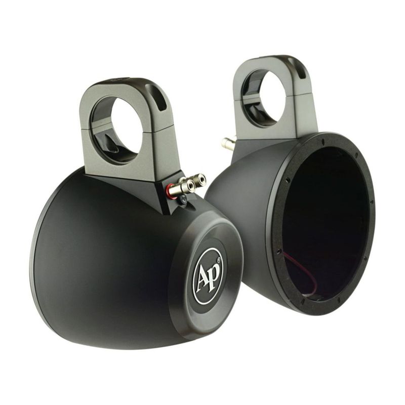 Par de parlantes Audiopipe 20 cm negro