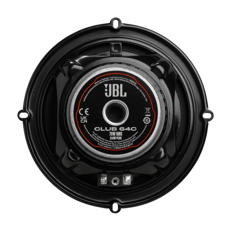 Altavoz JBL Club 64C de 6.5 pulgadas componente de 2 vías 70 W RMS