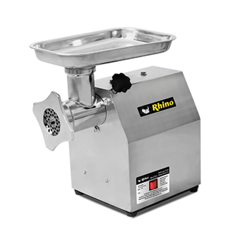 Molino de Carne Industrial RHINO MOCA-12 750 W 127 V Acero Inoxidable