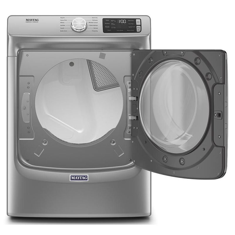 Secadora Carga Frontal Gas Maytag 22kg Sistema Extra Power 7MMGD6630HC Gris acero
