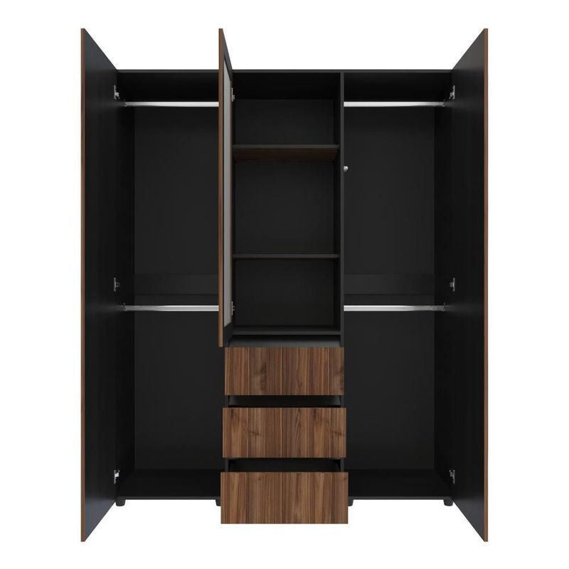 Armario covalt 160cm cafe