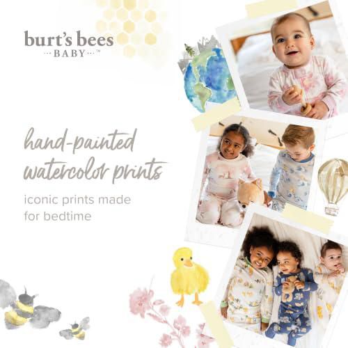 Pijama Burt's Bees Baby de una pieza sin pies en Lyocell Honeysoft