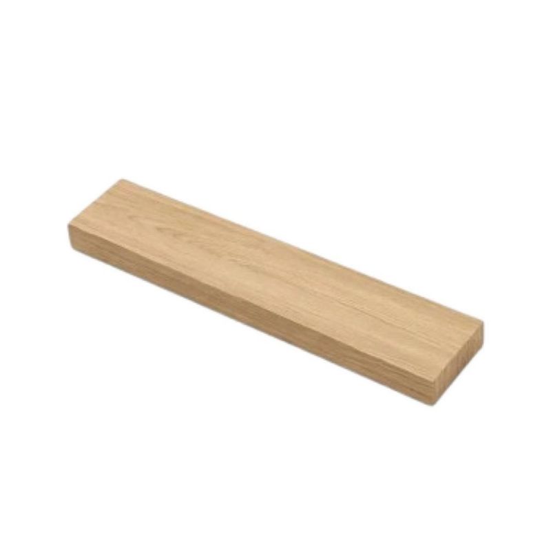 Repisa Flotante Minimalista 50x15 Cm 3 Pzas Roble Mérida