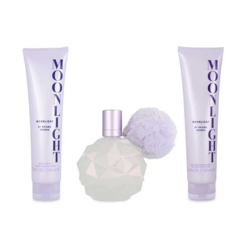 Set Ariana Grande Moonlight 3 piezas EDP 100 ml con Gel de ducha