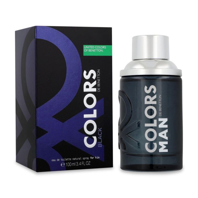 Perfume Benetton Colors Black Eau de Toilette 100 ml Hombre