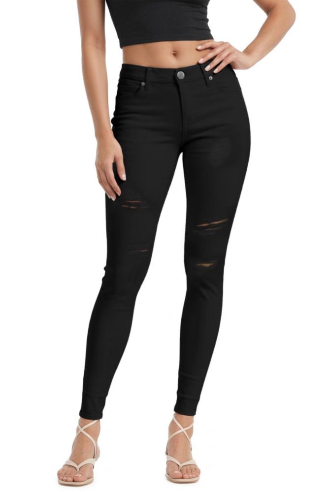 Jeans Hybrid & Company 76 cm JETBLK Denim Elástico
