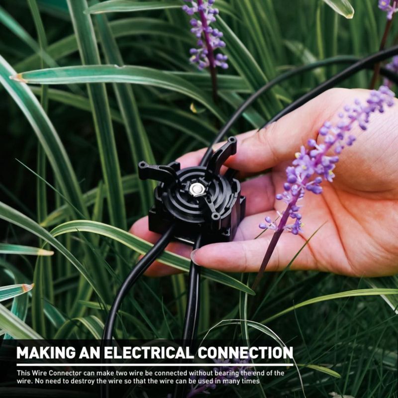 Conector de cables VenusManufacturing 2 unidades para baja tensión