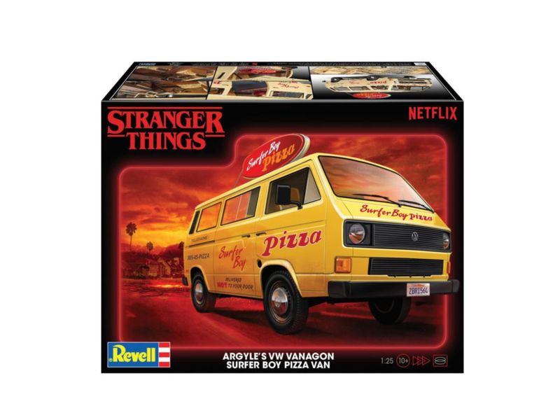 Kit de modelo Revell Stranger Things VW T3 a escala 1:25
