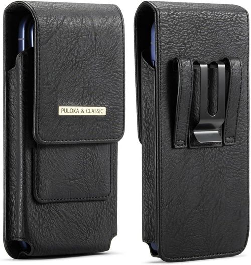 Funda de cuero Soviwo para Galaxy/iPhone 17/16/15/14