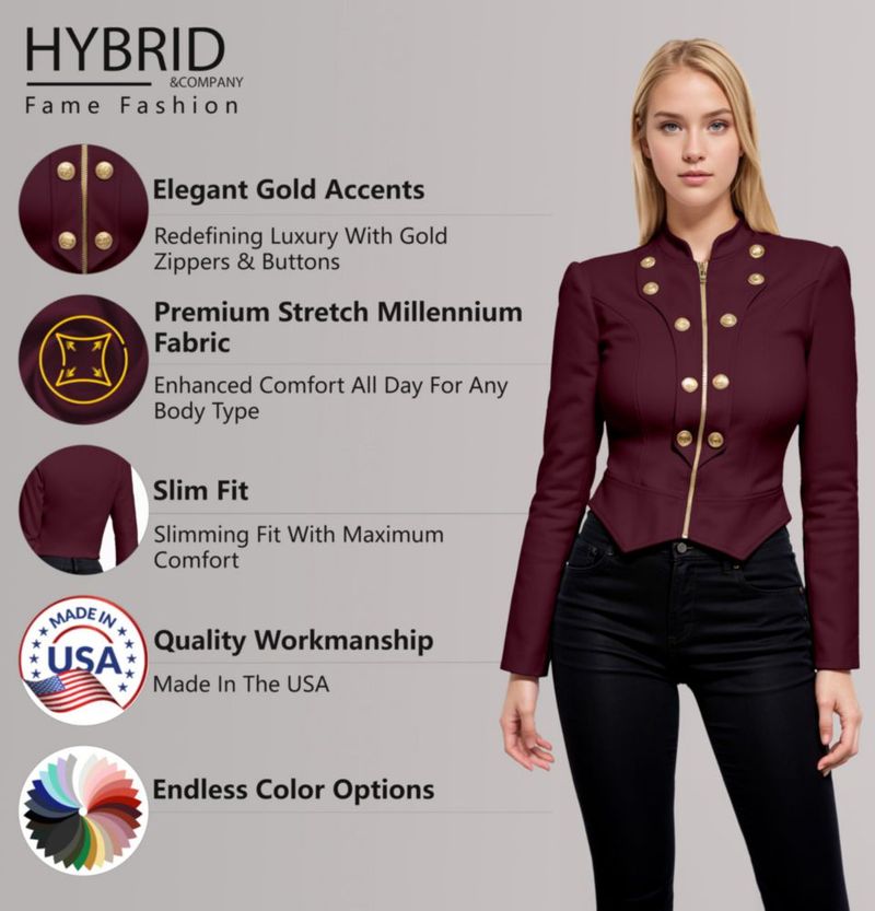Blazer Hybrid & Company KJK1125 Vino M