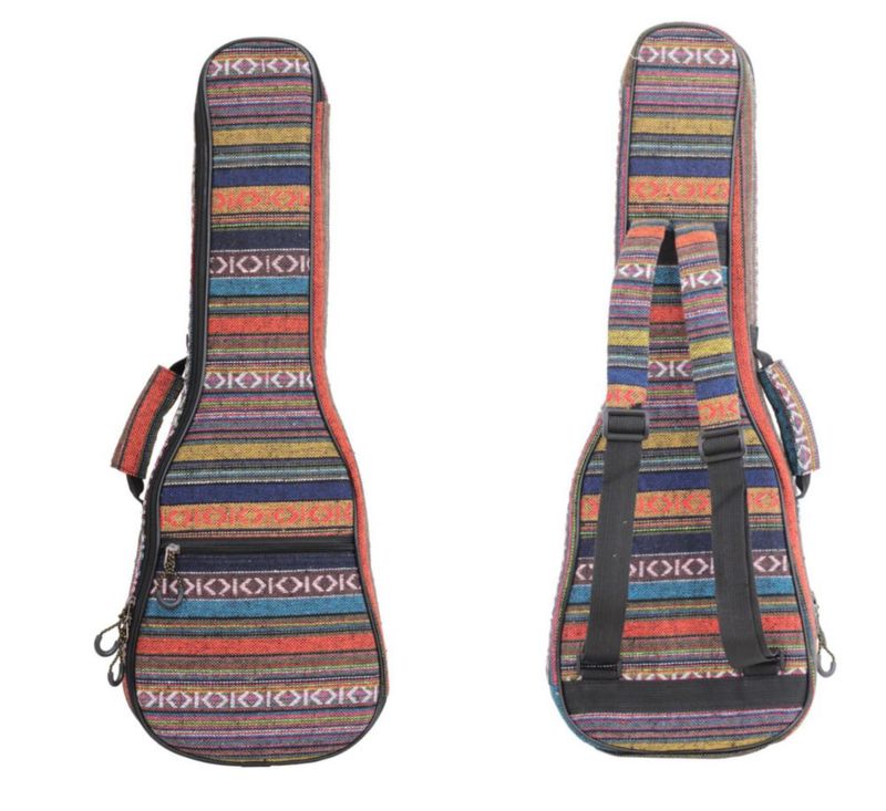 Estuche MUINS para Ukelele de 21 cm – Bolsa de Gig con Acolchado Suave