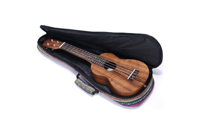 Estuche MUINS para Ukelele de 21 cm – Bolsa de Gig con Acolchado Suave