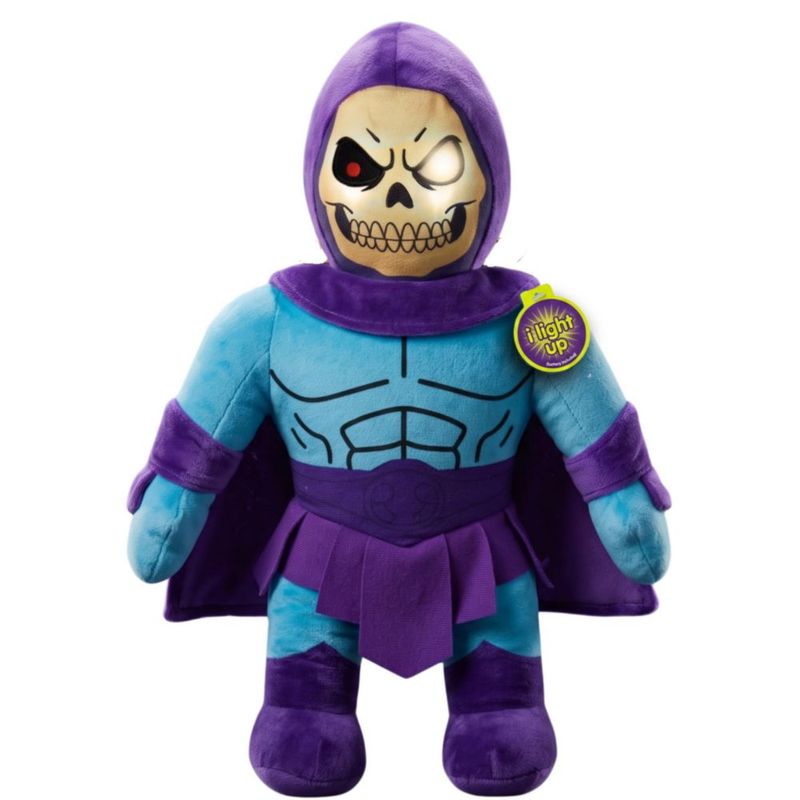 Almohada de abrazar Franco Skeletor 46 cm con luz (peluche)