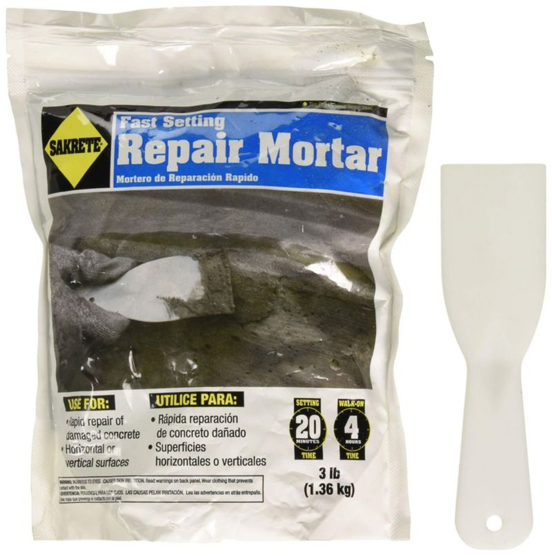 Mortero de Reparación Sakrete 14 kg de Fraguado Rápido