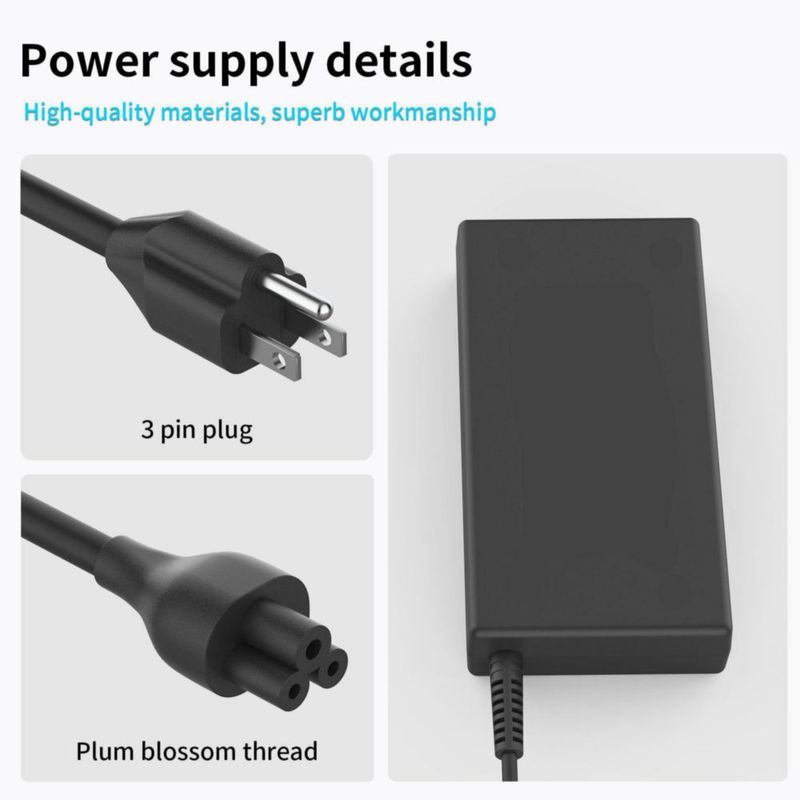 Cargador de portátil Hadepa 120W 195V para dock HP USB‑C