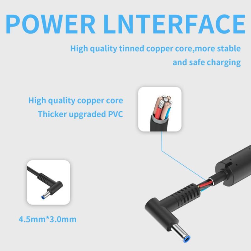 Cargador de portátil Hadepa 120W 195V para dock HP USB‑C