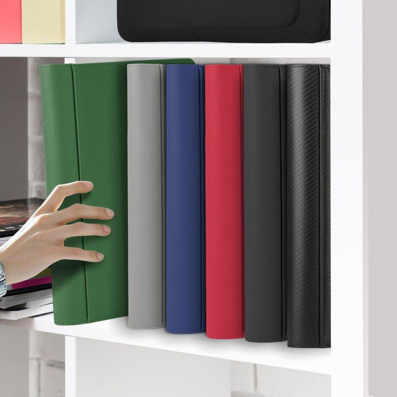 Carpeta MOSLA de 9 bolsillos para 288 cartas con fundas de 3"x4"