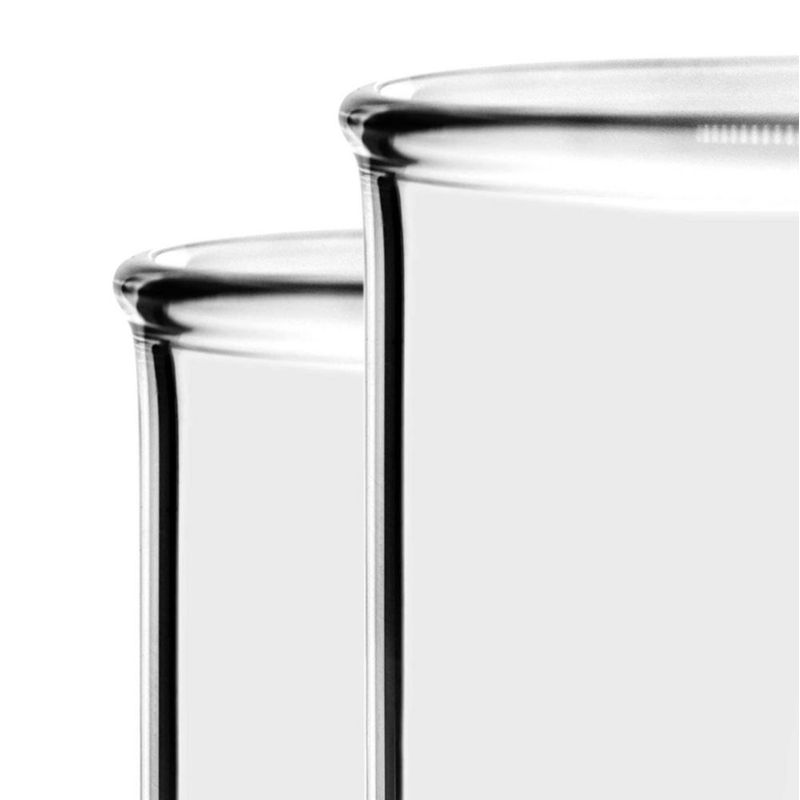 Vaso de vidrio United Scientific con capacidad de 2 litros apto para laboratorio