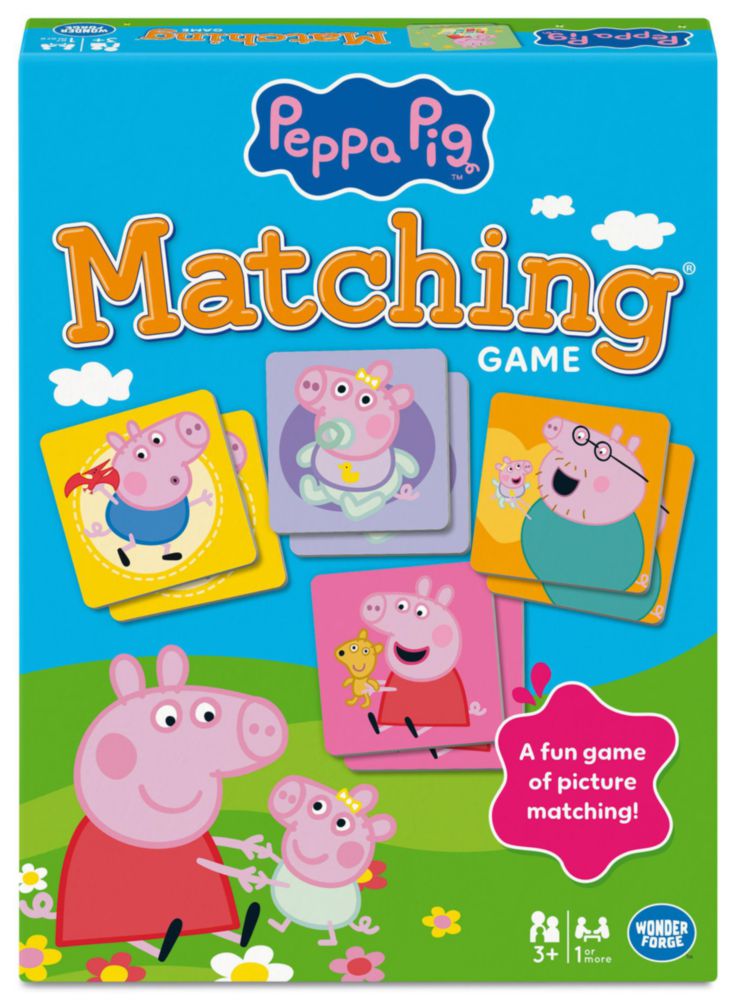Juego de Memoria Peppa Pig de Wonder Forge para 3‑5 años