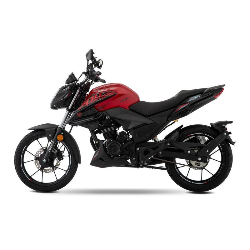 Motocicleta Línea Z Italika 200Z Roja con GPS