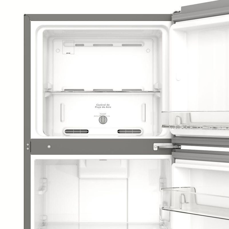 Refrigerador Acros 11 Pies Top Mount AT1130F Silver Floral