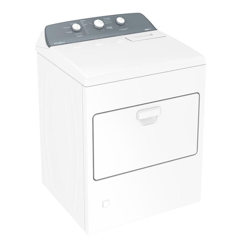 Secadora Gas Whirlpool 7MWGD1930JM 20Kg Carga Frontal Blanca