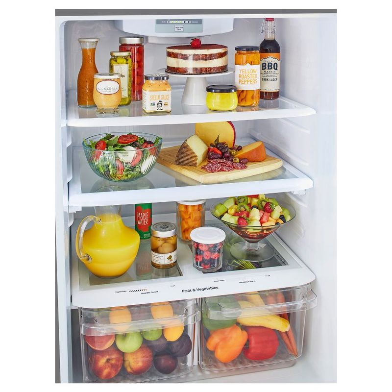 Refrigerador LG 20 Pies Top Mount LT57BPSX Acero Inoxidable