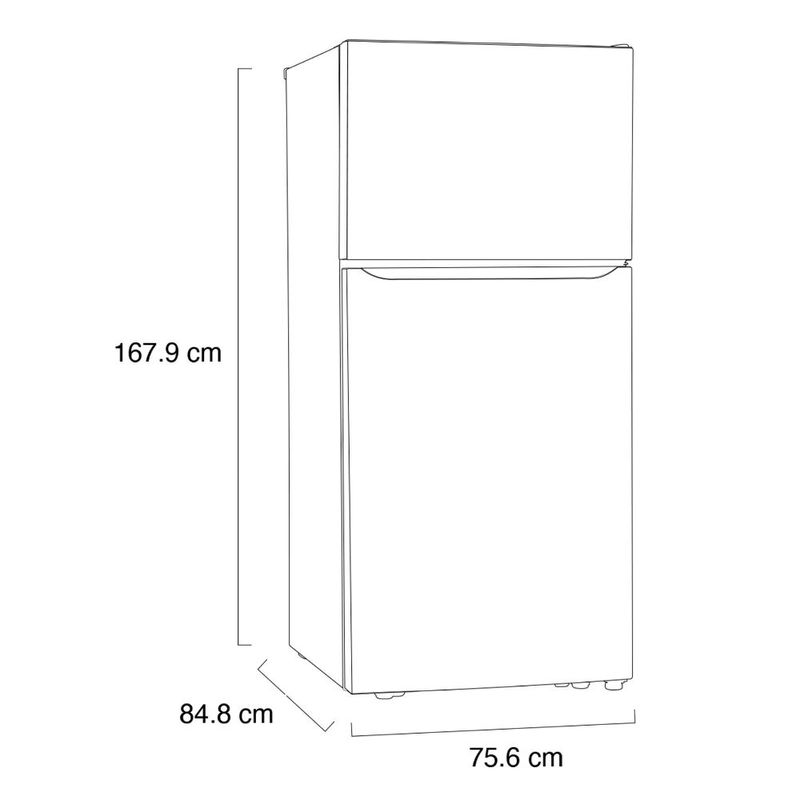 Refrigerador LG 20 Pies Top Mount LT57BPSX Acero Inoxidable