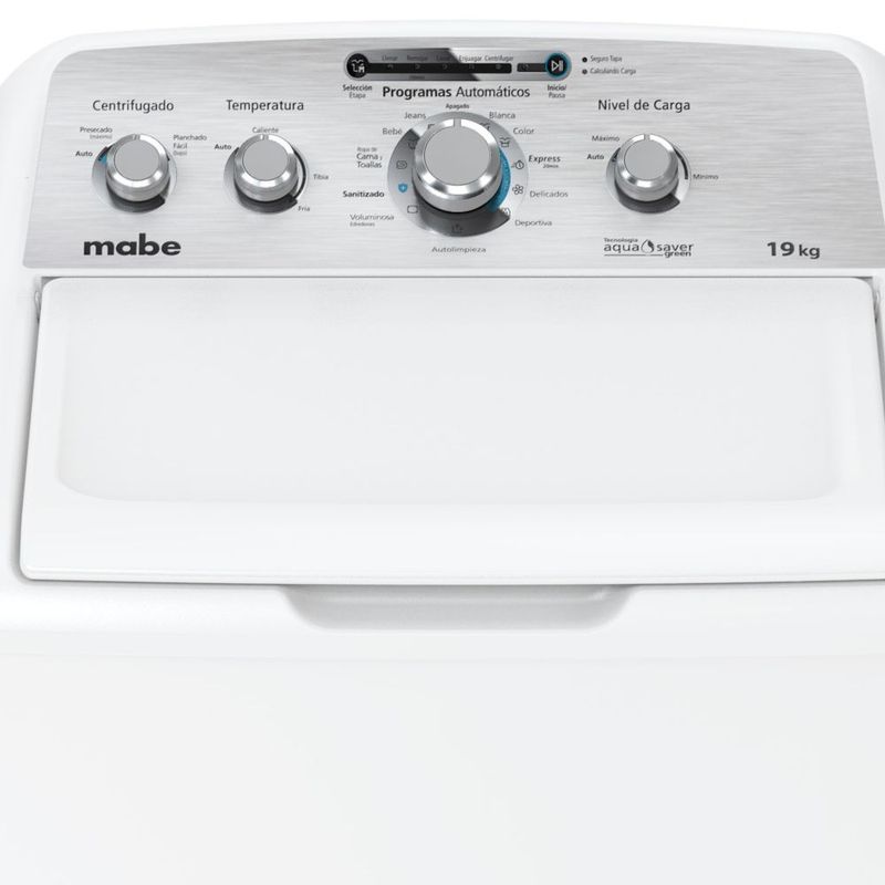 Lavadora Automática Mabe LMA79114CBAK0 19Kg Blanca