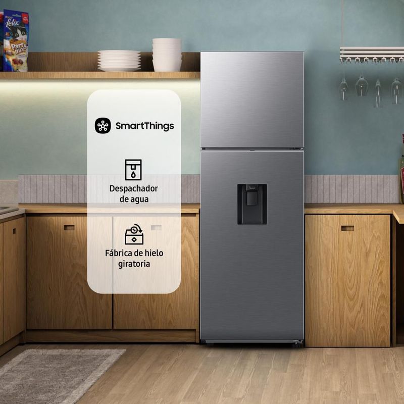 Refrigerador Samsung 11 Pies Top Mount RT31DG5224S9EM Silver