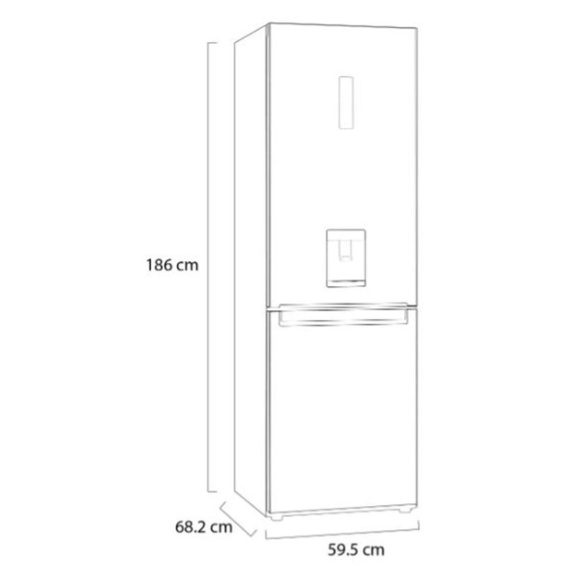 Refrigerador Samsung 11 Pies Top Mount RT31DG5224S9EM Silver