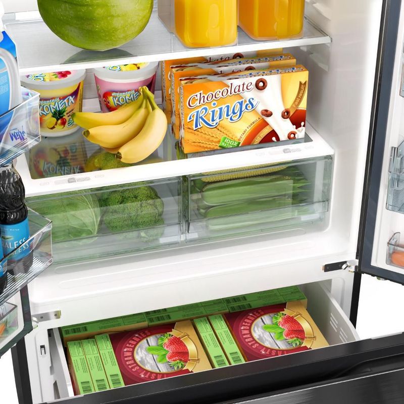 Refrigerador HKPRO 20 Pies French Door HKREFD25-20P Acero